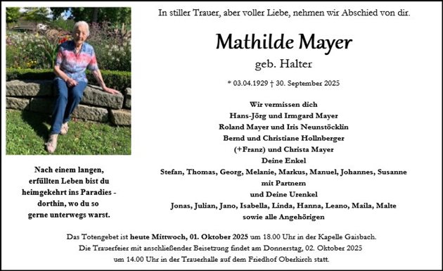 Mathilde Mayer
