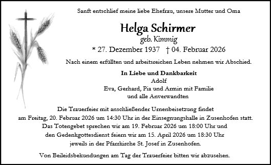 Helga Schirmer 