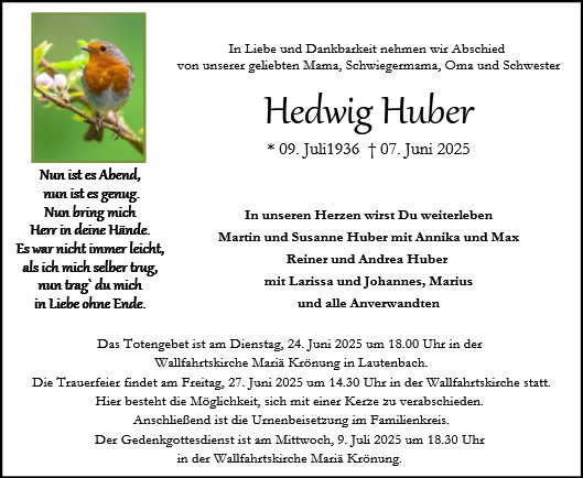 Hedwig Huber