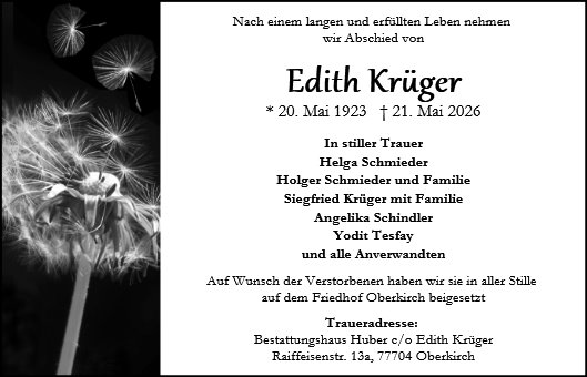 Edith Krüger