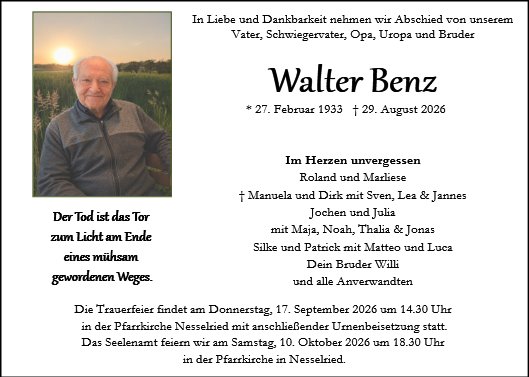 Walter Benz