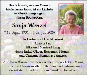 Sonja Marlise Wenzel