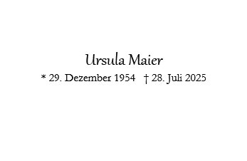 Ursula Maier