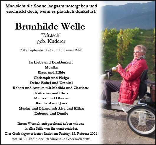 Brunhilde Welle 