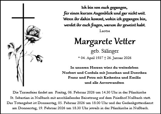 Margarete Vetter