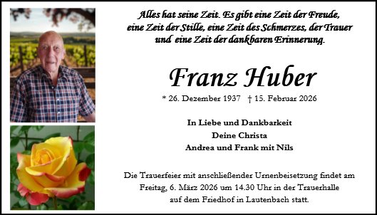 Franz Huber
