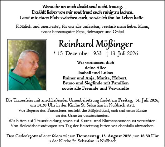 Reinhard Mößinger
