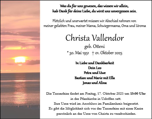 Christa Vallendor