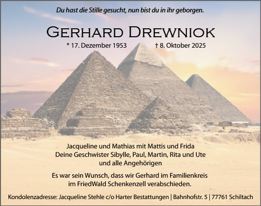 Gerhard Drewniok