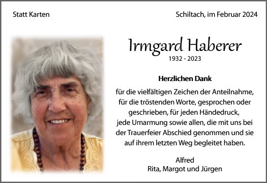 Irmgard Haberer