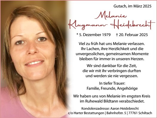 Melanie Klugmann-Heidebrecht