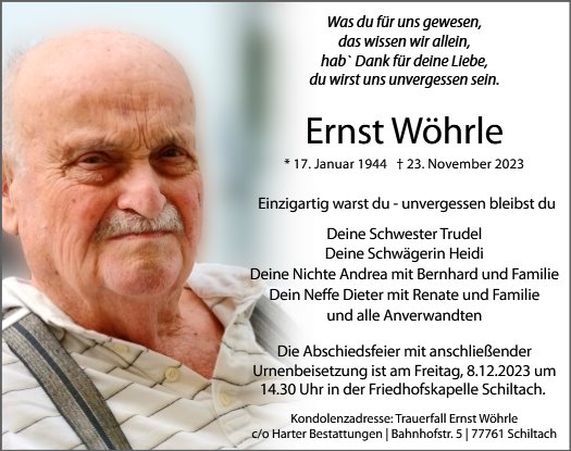 Ernst Wöhrle