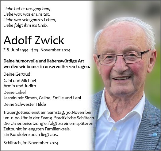 Adolf Zwick