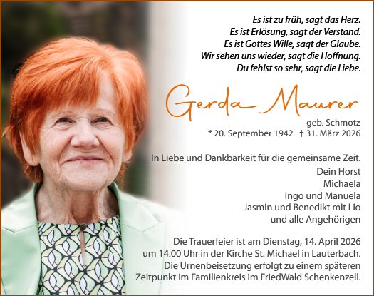 Gerda Maurer