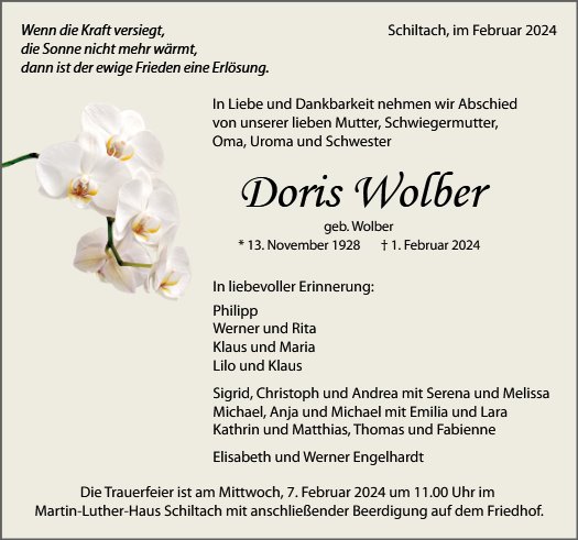 Doris Wolber