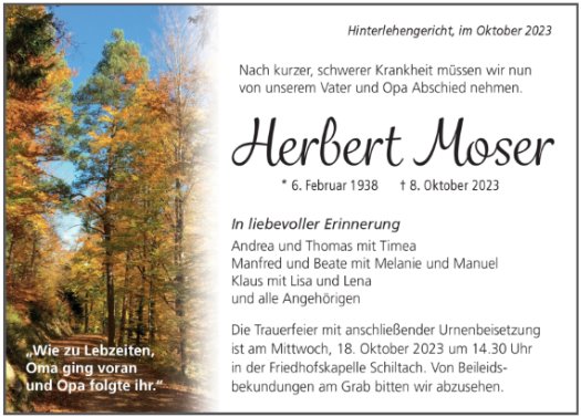 Herbert Moser