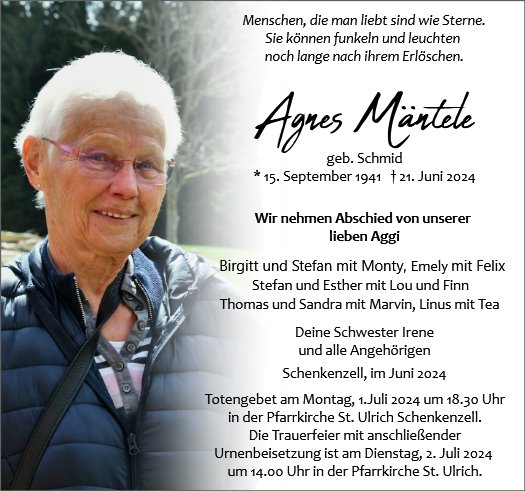 Agnes Mäntele