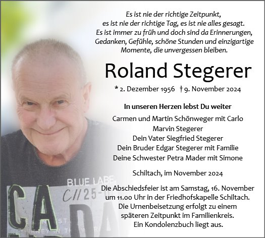 Roland Stegerer