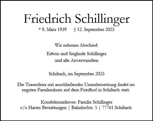Friedrich Schillinger