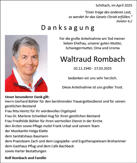 Waltraud Rombach