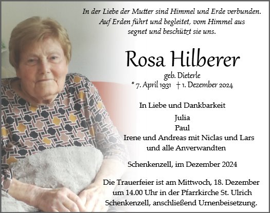 Rosa Hilberer