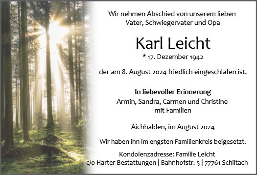 Karl Leicht