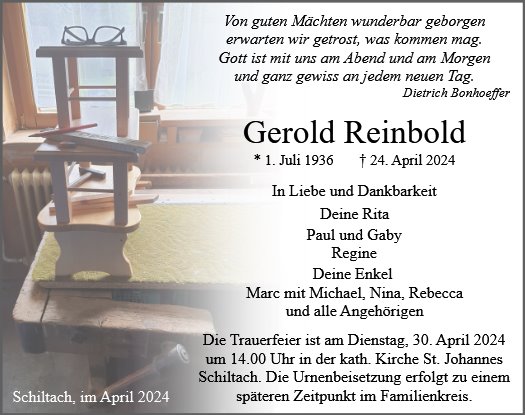 Gerold Reinbold