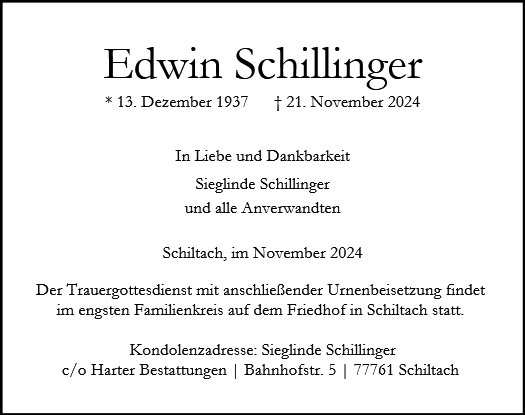 Edwin Schillinger