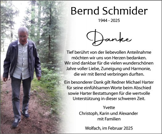 Bernd Schmider