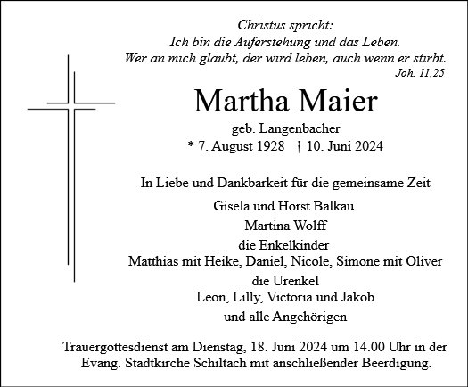Martha Maier