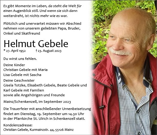 Helmut Gebele