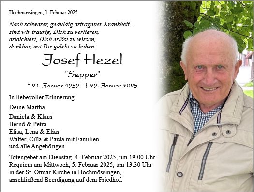 Josef Hezel