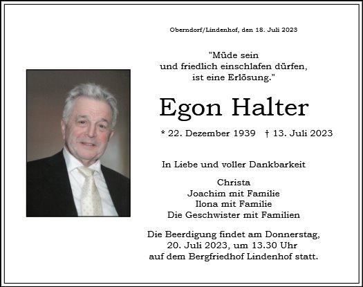 Egon Halter