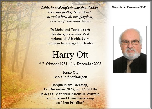 Harry Ott