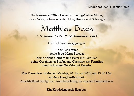 Matthias Bach