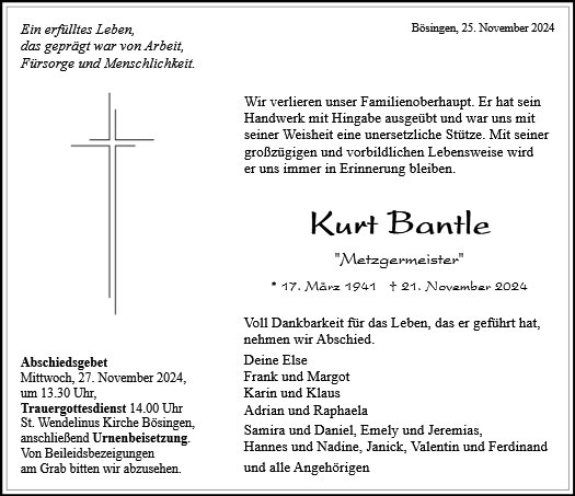 Kurt Bantle