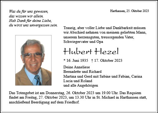 Hubert Hezel