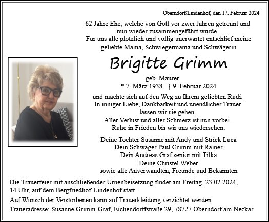 Brigitte Grimm