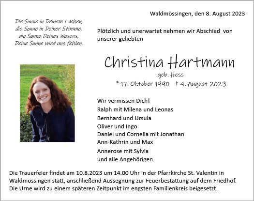 Christina Hartmann