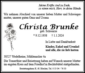 Christa Brunke