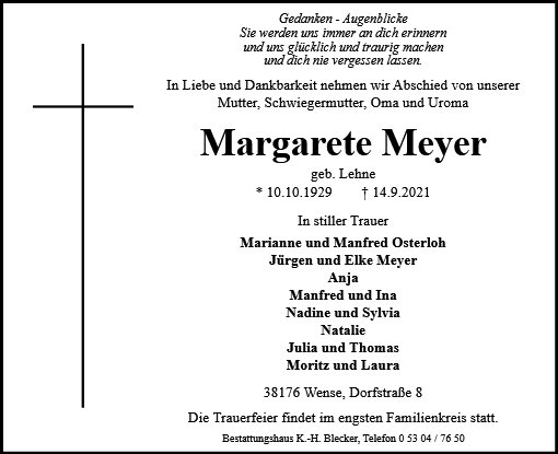 Margarete Meyer