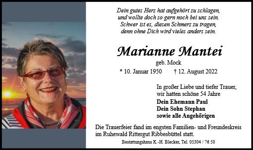 Marianne Mantei