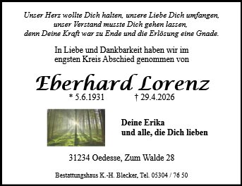 Eberhard Lorenz
