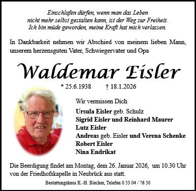 Waldemar Eisler