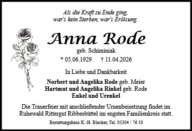 Anna Rode