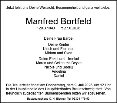 Manfred Bortfeld