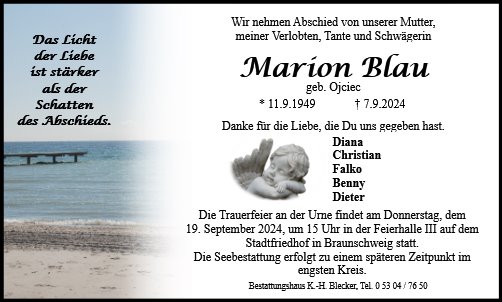 Marion Blau