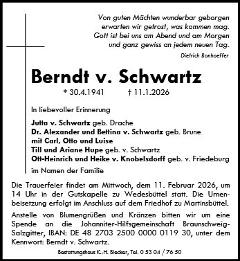 Berndt von Schwartz