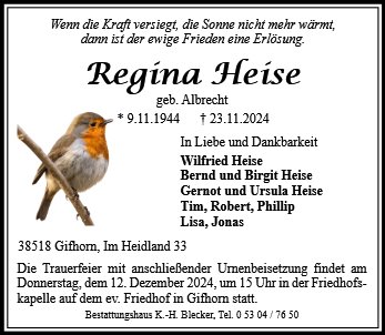 Regina Heise