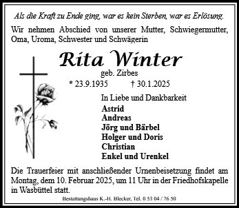 Rita Winter